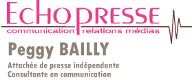 Echopresse - Peggy BAILLY est Attachée de presse et Consultante en communication